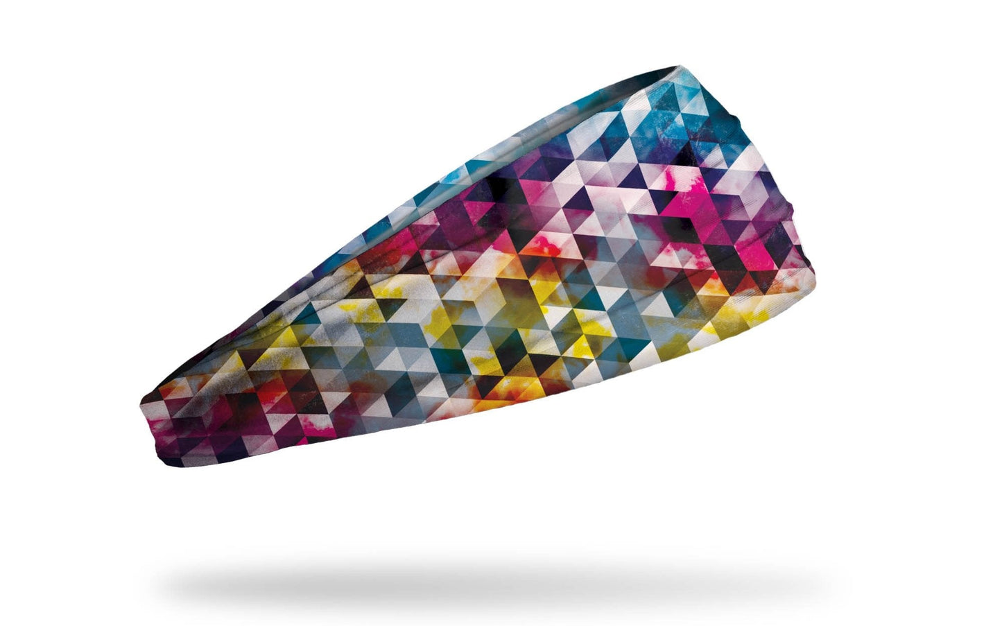 Colorful crystal cotton elastic sports headband